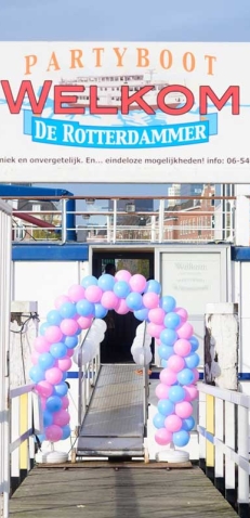 Vrijgezellenfeest Partyboot De Rotterdammer