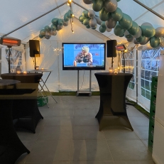 catering-partyverhuur WD Verhuur lichtletters, photobooth, licht & geluid