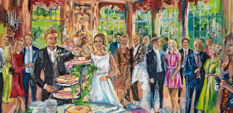 Wedding-Painting ART Eva Maria