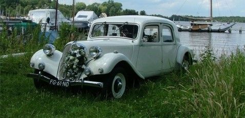 Oldtimer-verhuur Romantische Trouwauto